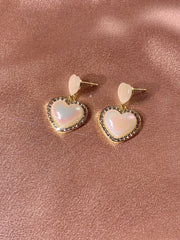 Korean Collection Sweet Heart Earrings