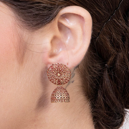 Indian Collection Pretty Jhumki earrings