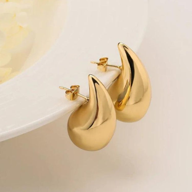 Korean Collection Water Droplet Earrings
