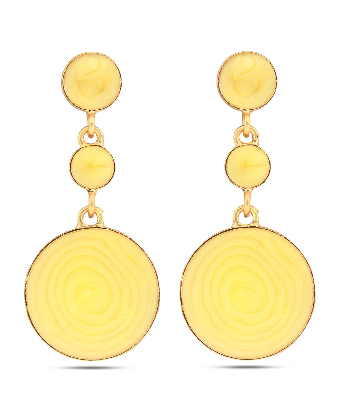 Korean Style Multi Layer Round Dainty Dangles